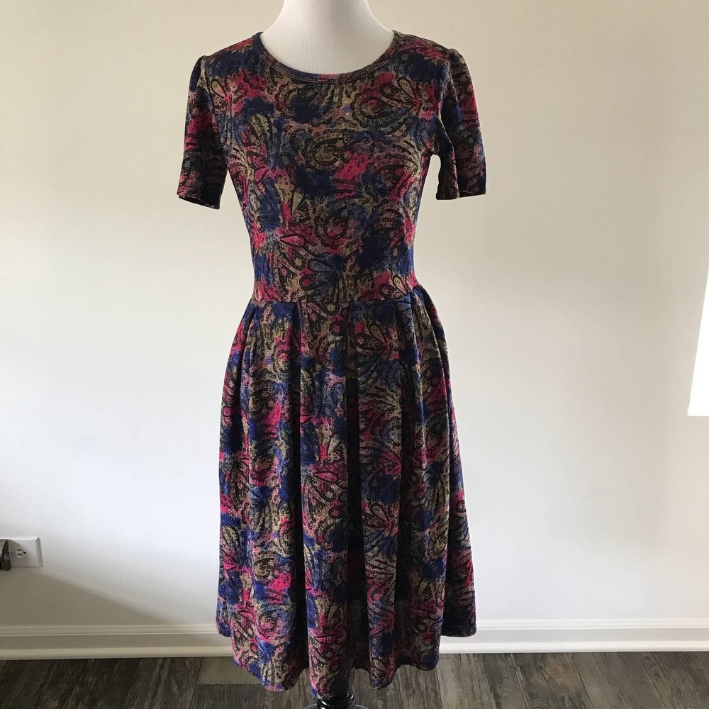 LuLaRoe Amelia Dress - Small - Picture 2 of 7